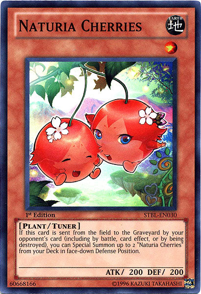 Naturia Cherries [STBL-EN030] Super Rare | Nerdhalla Games