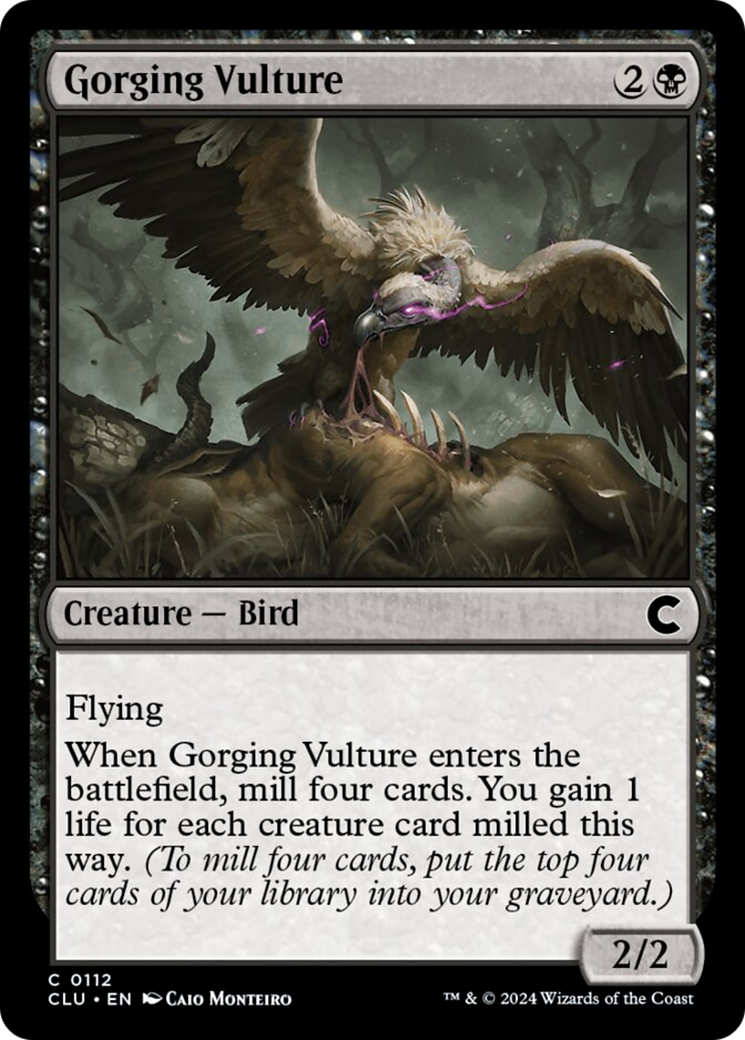 Gorging Vulture [Ravnica: Clue Edition] | Nerdhalla Games