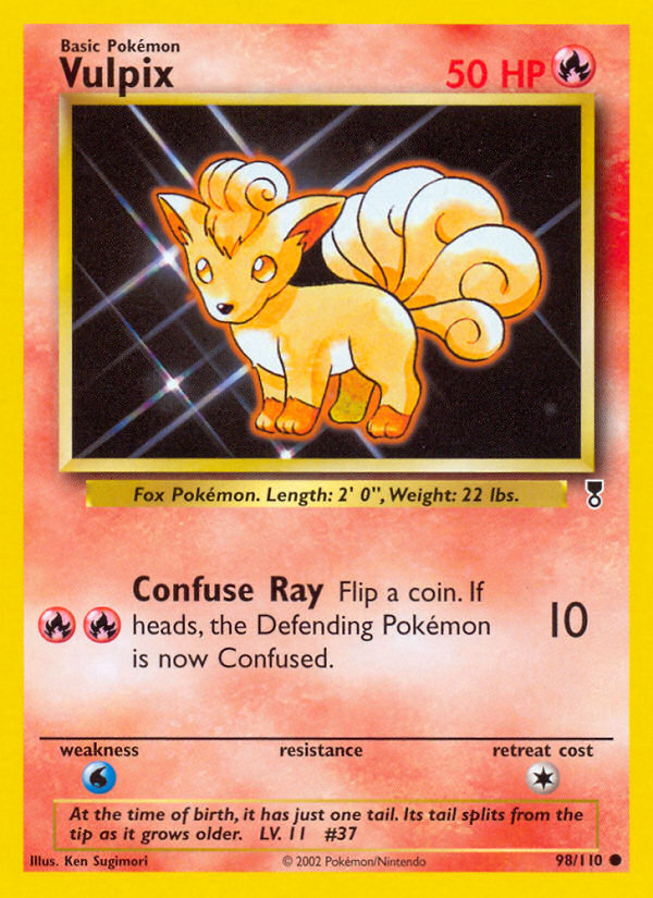 Vulpix (98/110) [Legendary Collection] | Nerdhalla Games