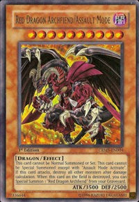 Red Dragon Archfiend/Assault Mode [CRMS-EN004] Ultra Rare | Nerdhalla Games