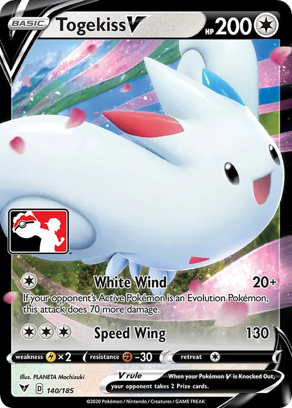 Togekiss V (140/185) [Prize Pack Series One] | Nerdhalla Games