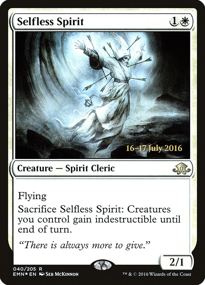 Selfless Spirit  [Eldritch Moon Prerelease Promos] | Nerdhalla Games