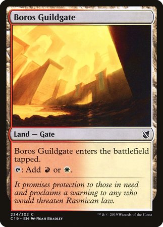 Boros Guildgate [Commander 2019] | Nerdhalla Games