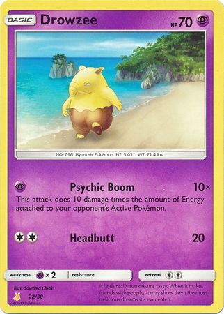 Drowzee (22/30) [Sun & Moon: Trainer Kit - Alolan Raichu] | Nerdhalla Games