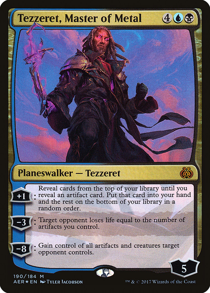 Tezzeret, Master of Metal [Aether Revolt] | Nerdhalla Games