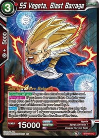 SS Vegeta, Blast Barrage [BT9-011] | Nerdhalla Games