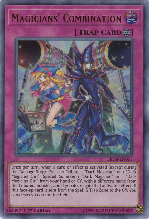 Magicians' Combination [LED6-EN005] Ultra Rare | Nerdhalla Games