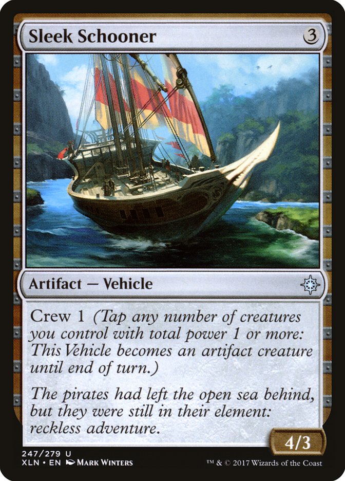 Sleek Schooner [Ixalan] | Nerdhalla Games