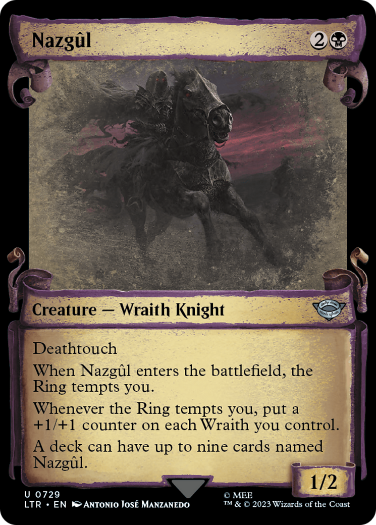 Nazgul (0729) [The Lord of the Rings: Tales of Middle-Earth Showcase Scrolls] | Nerdhalla Games