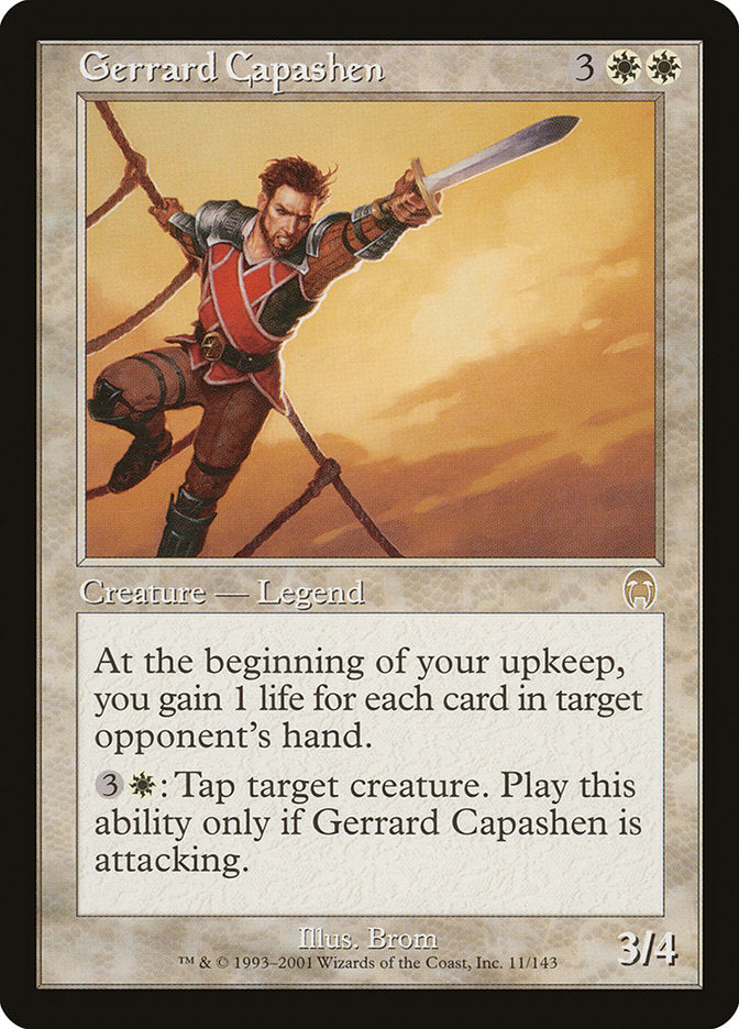 Gerrard Capashen [Apocalypse] | Nerdhalla Games