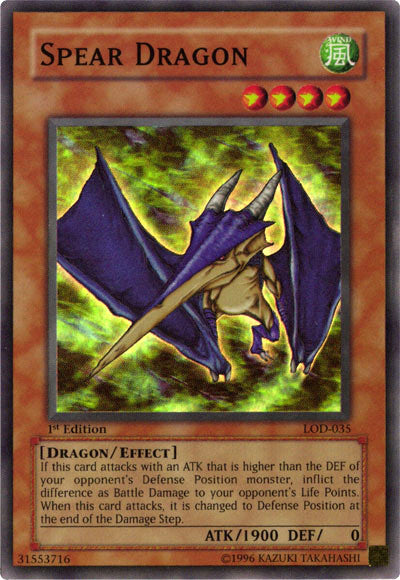 Spear Dragon [LOD-035] Super Rare | Nerdhalla Games