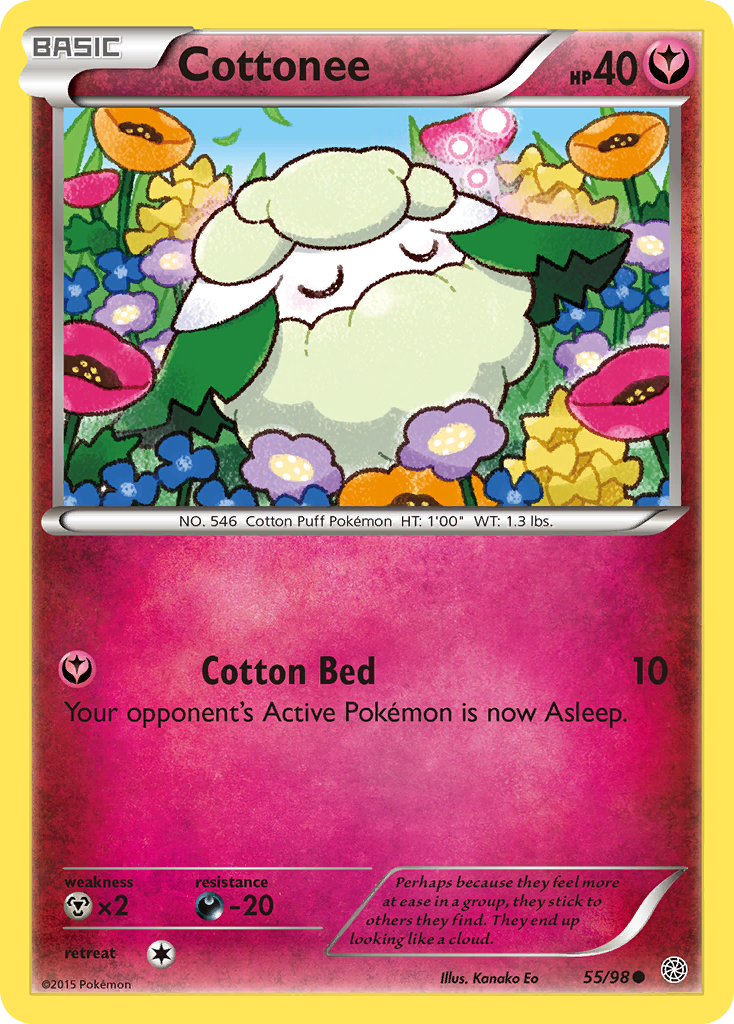 Cottonee (55/98) [XY: Ancient Origins] | Nerdhalla Games