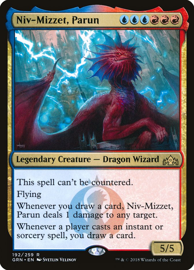 Niv-Mizzet, Parun [Guilds of Ravnica] | Nerdhalla Games