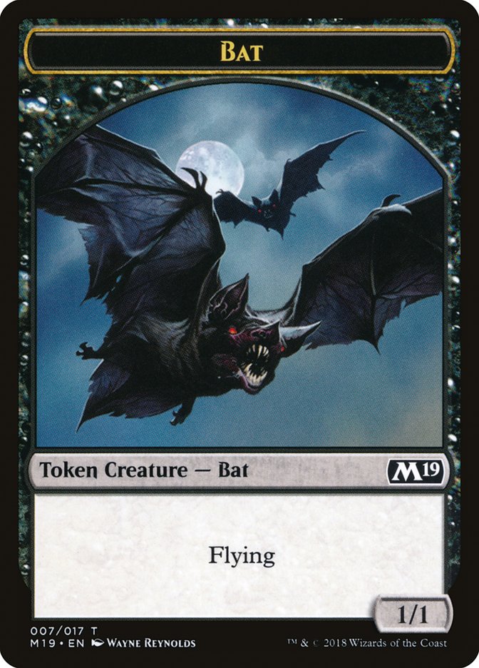 Bat [Core Set 2019 Tokens] | Nerdhalla Games