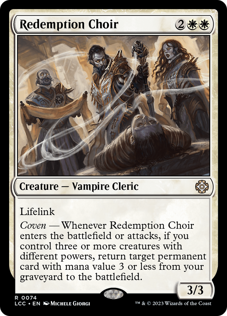 Redemption Choir [The Lost Caverns of Ixalan Commander] | Nerdhalla Games