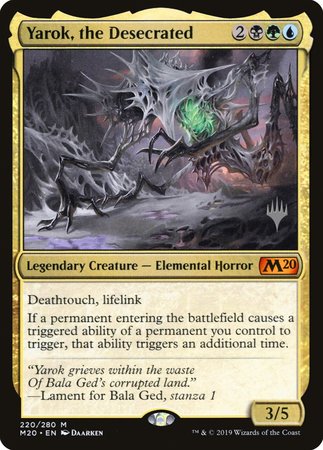 Yarok, the Desecrated [Core Set 2020 Promos] | Nerdhalla Games