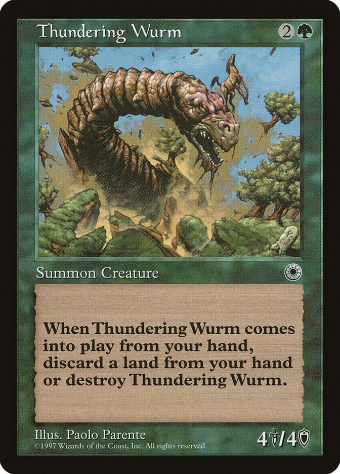 Thundering Wurm [Portal] | Nerdhalla Games