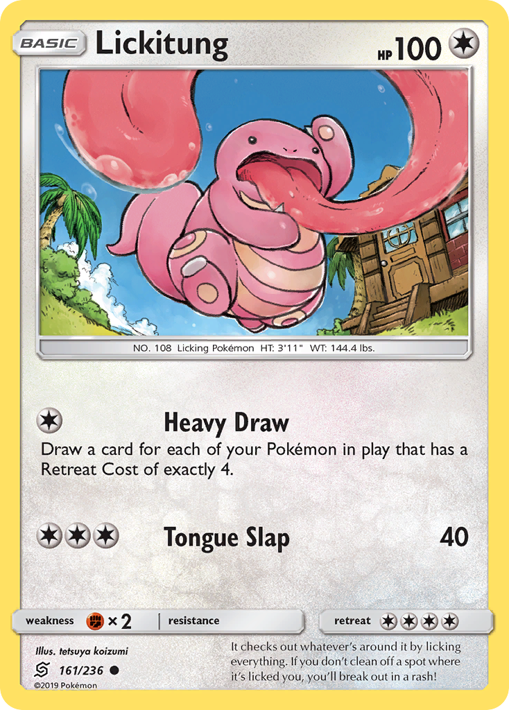 Lickitung (161/236) [Sun & Moon: Unified Minds] | Nerdhalla Games