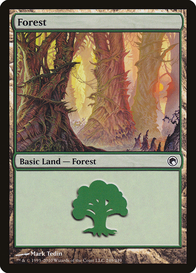 Forest (249) [Scars of Mirrodin] | Nerdhalla Games