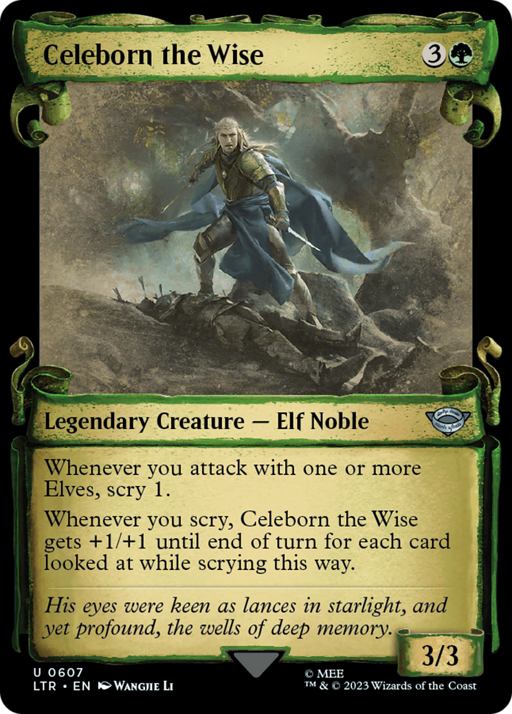 Celeborn the Wise [The Lord of the Rings: Tales of Middle-Earth Showcase Scrolls] | Nerdhalla Games