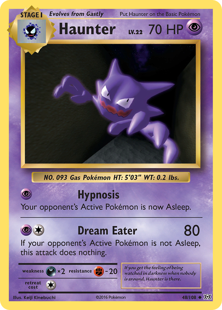 Haunter (48/108) [XY: Evolutions] | Nerdhalla Games