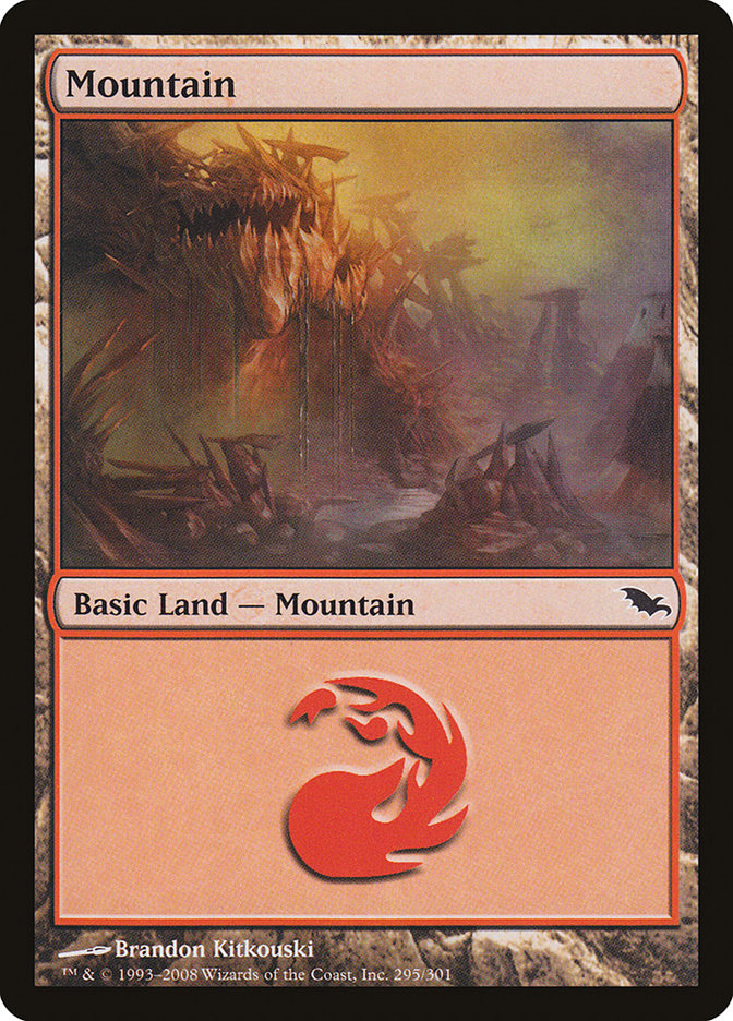 Mountain (295) [Shadowmoor] | Nerdhalla Games