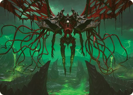 Archfiend of the Dross Art Card [Phyrexia: All Will Be One Art Series] | Nerdhalla Games