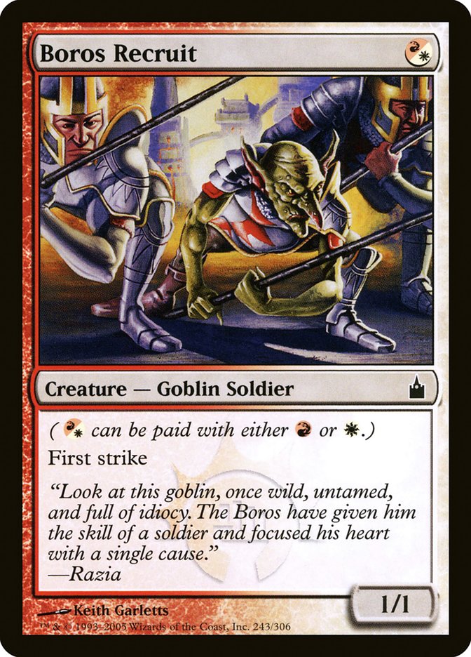 Boros Recruit [Ravnica: City of Guilds] | Nerdhalla Games