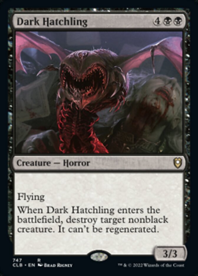 Dark Hatchling [Commander Legends: Battle for Baldur's Gate] | Nerdhalla Games