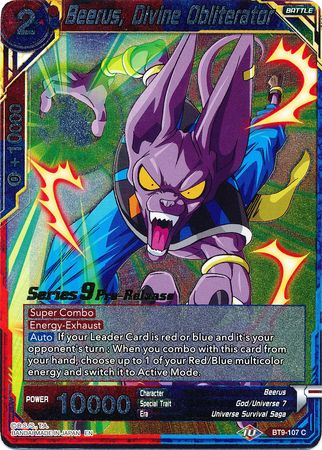 Beerus, Divine Obliterator [BT9-107] | Nerdhalla Games