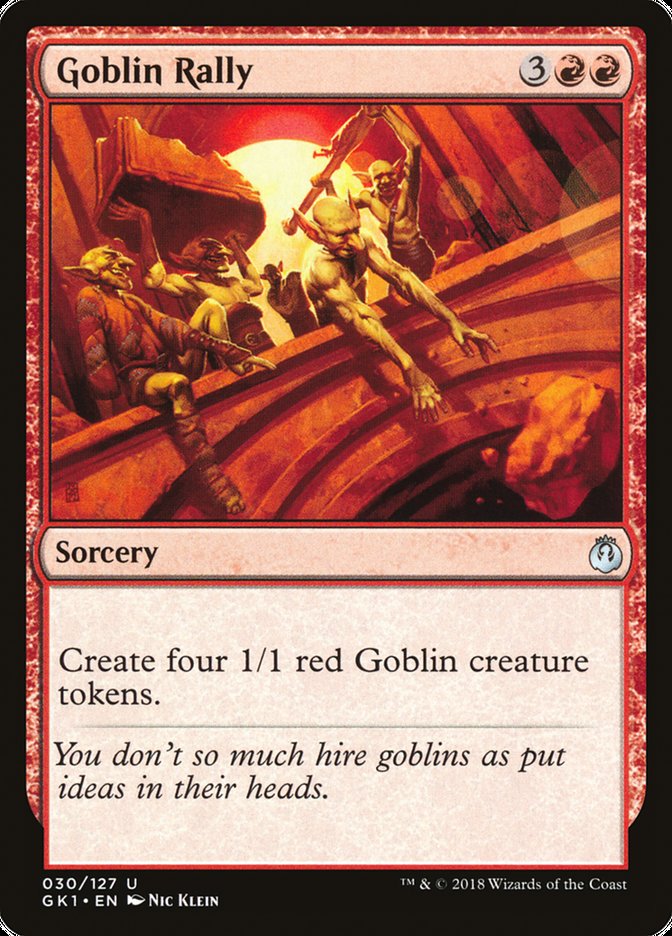 Goblin Rally [Guilds of Ravnica Guild Kit] | Nerdhalla Games