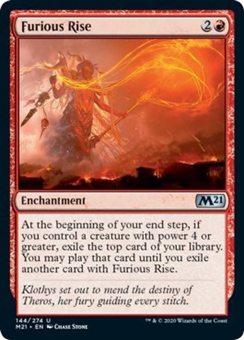 Furious Rise [Core Set 2021] | Nerdhalla Games