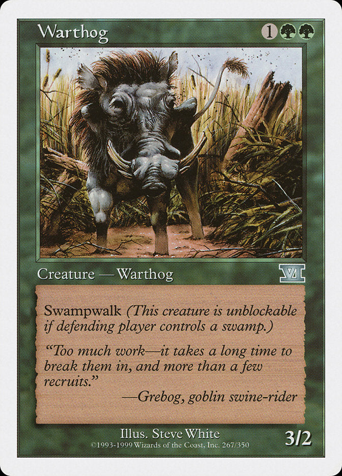 Warthog [Classic Sixth Edition] | Nerdhalla Games