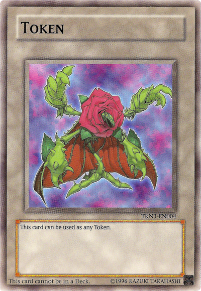 Regenerating Rose Token [TKN3-EN004] Common | Nerdhalla Games