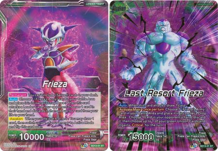 Frieza // Last Resort Frieza (Starter Deck Exclusive) (SD13-01) [Rise of the Unison Warrior] | Nerdhalla Games