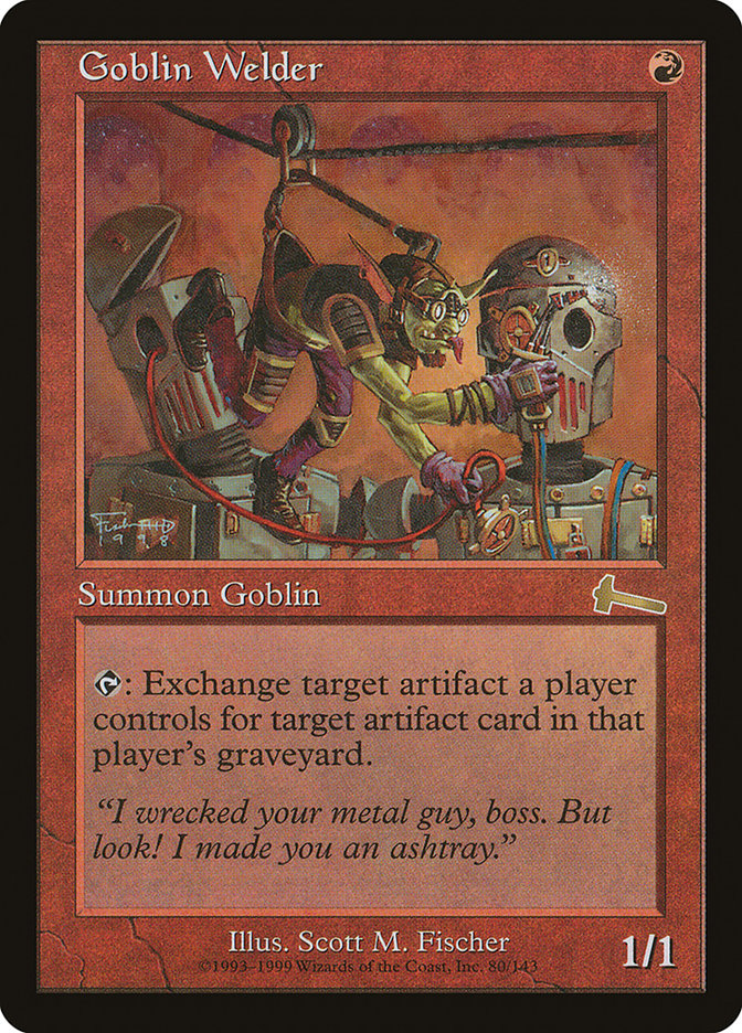 Goblin Welder [Urza's Legacy] | Nerdhalla Games