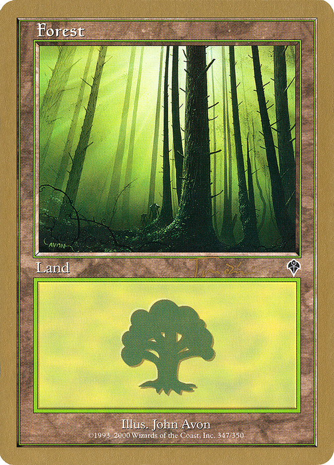 Forest (jt347) (Jan Tomcani) [World Championship Decks 2001] | Nerdhalla Games