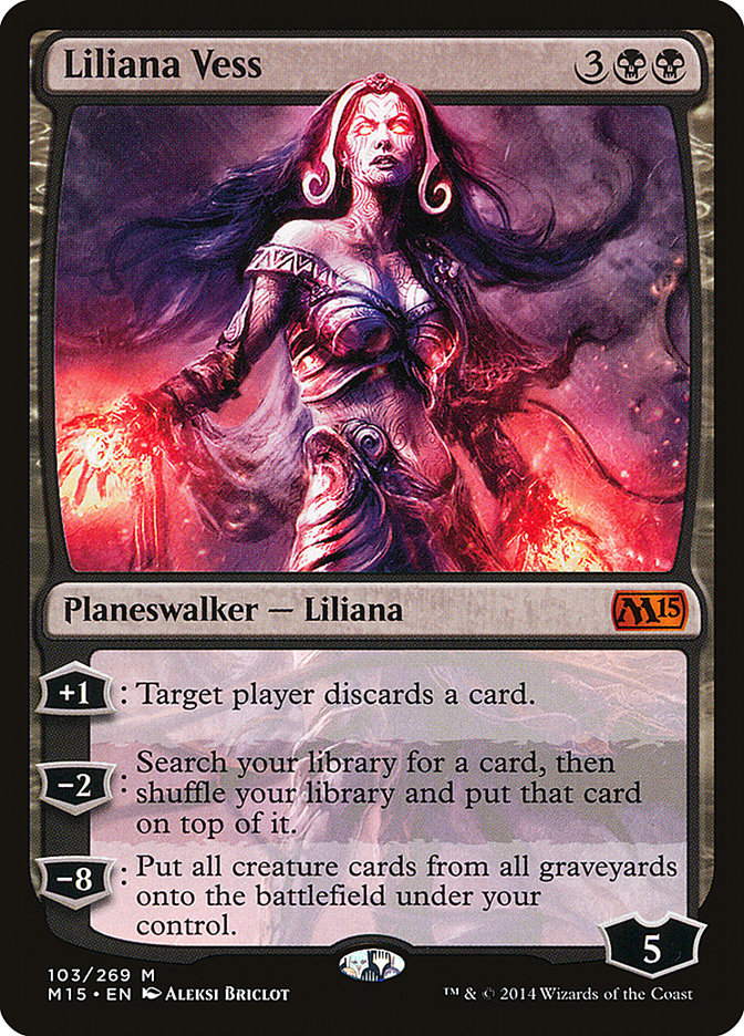 Liliana Vess [Magic 2015] | Nerdhalla Games