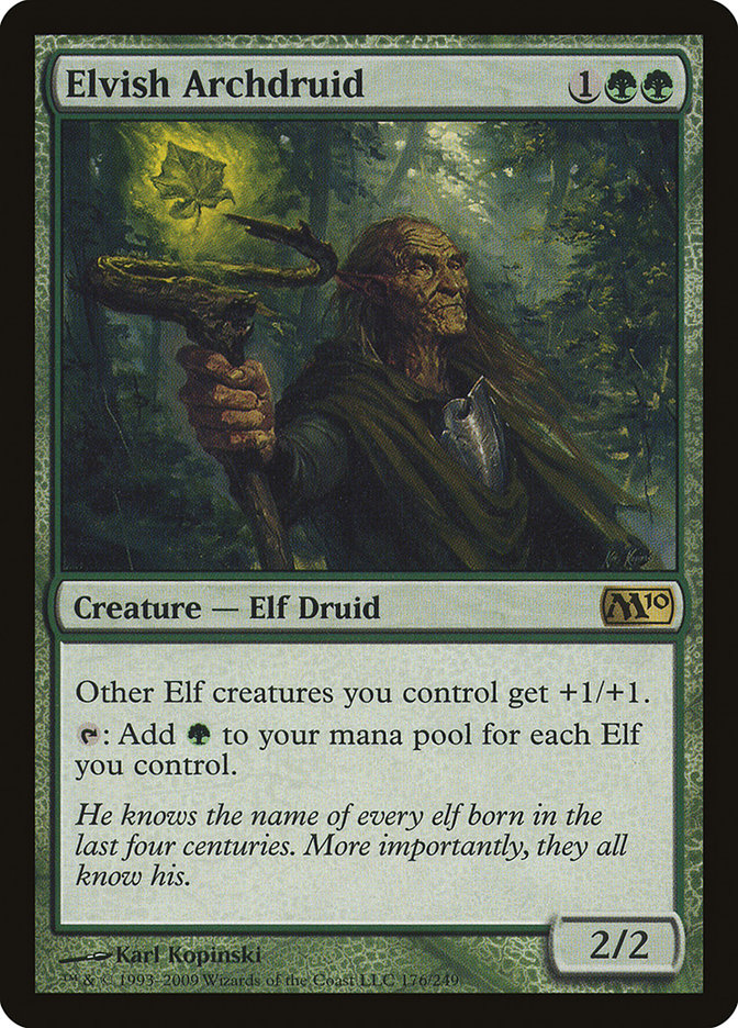 Elvish Archdruid [Magic 2010] | Nerdhalla Games