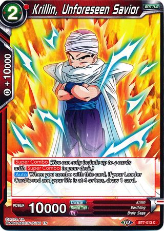 Krillin, Unforeseen Savior [BT7-013] | Nerdhalla Games