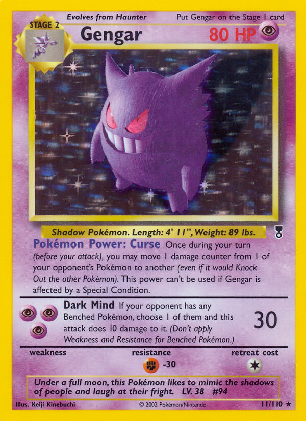 Gengar (11/110) [Legendary Collection] | Nerdhalla Games