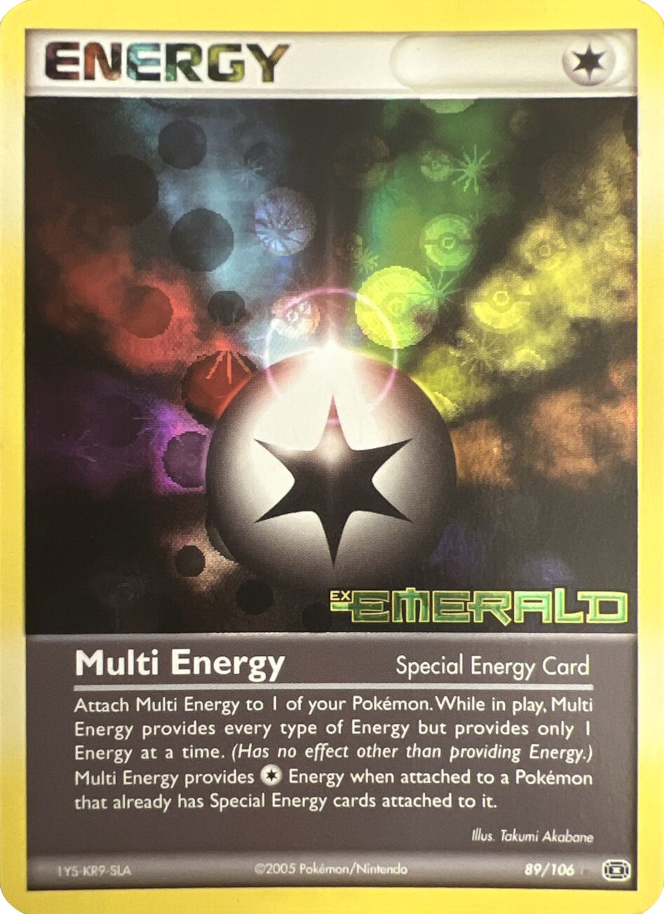 Multi Energy (89/106) (Stamped) [EX: Emerald] | Nerdhalla Games