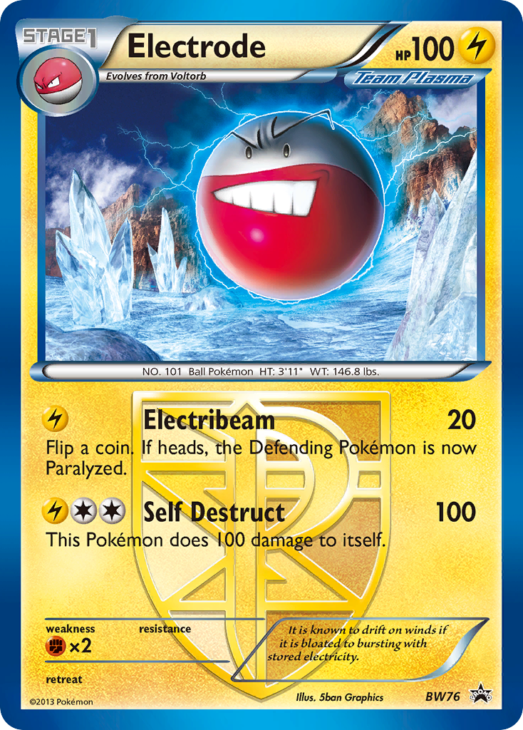 Electrode (BW76) [Black & White: Black Star Promos] | Nerdhalla Games