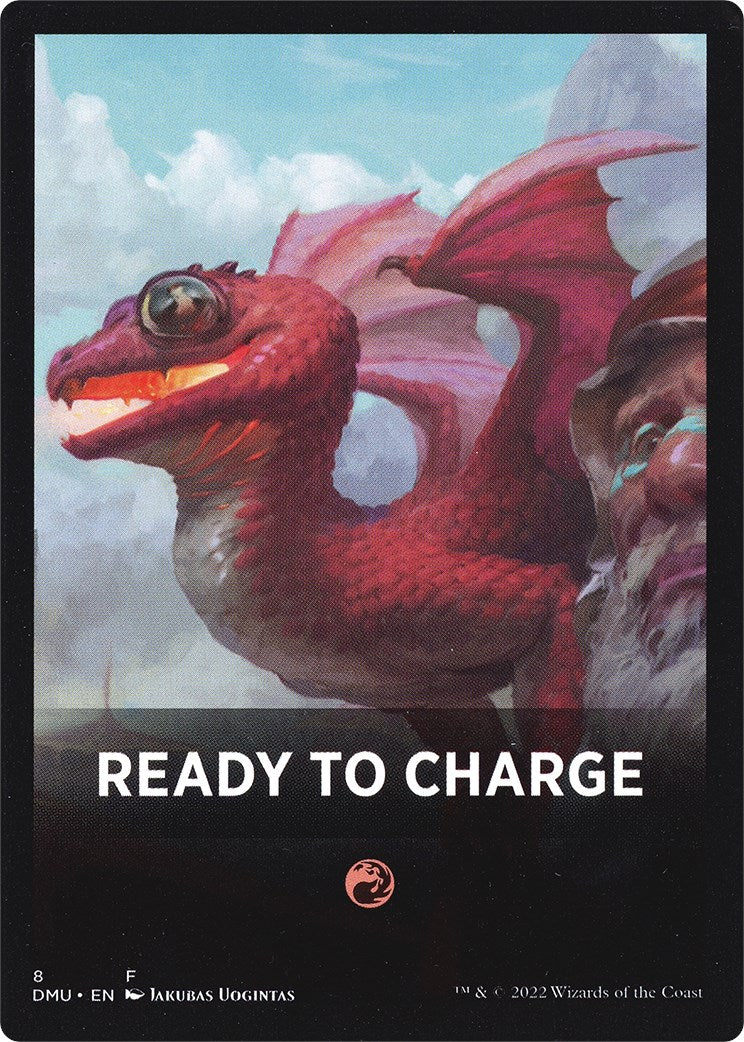 Ready to Charge Theme Card [Dominaria United Tokens] | Nerdhalla Games