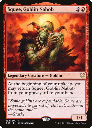 Squee, Goblin Nabob [Commander 2019] | Nerdhalla Games