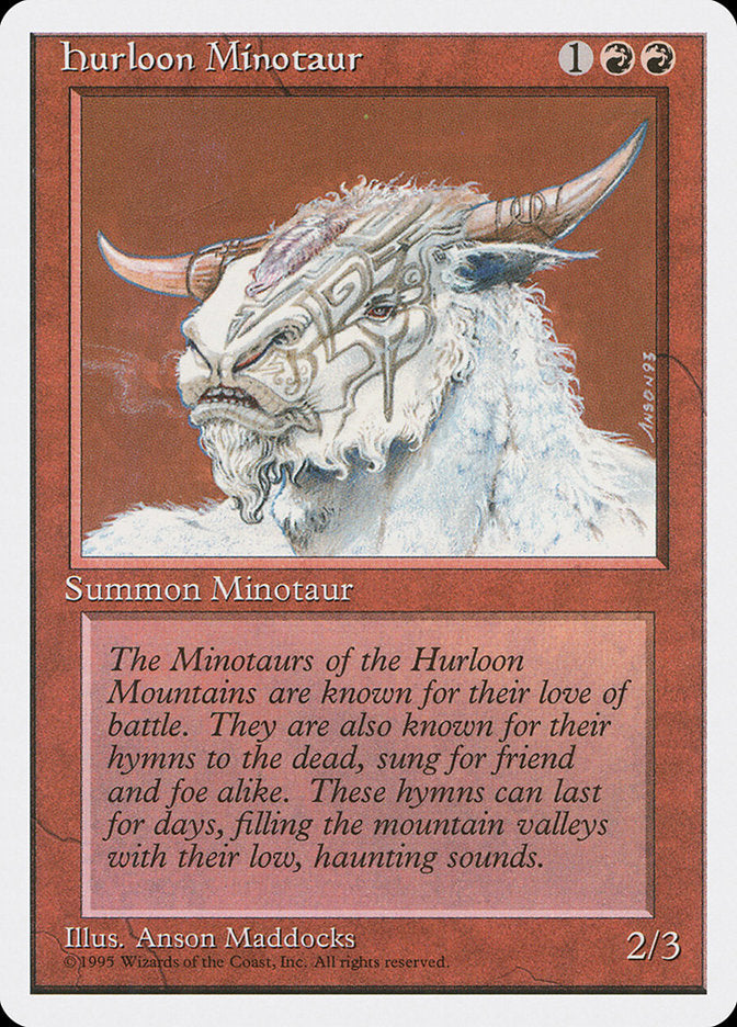 Hurloon Minotaur [Fourth Edition] | Nerdhalla Games