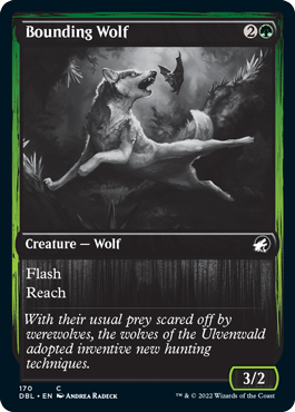 Bounding Wolf [Innistrad: Double Feature] | Nerdhalla Games