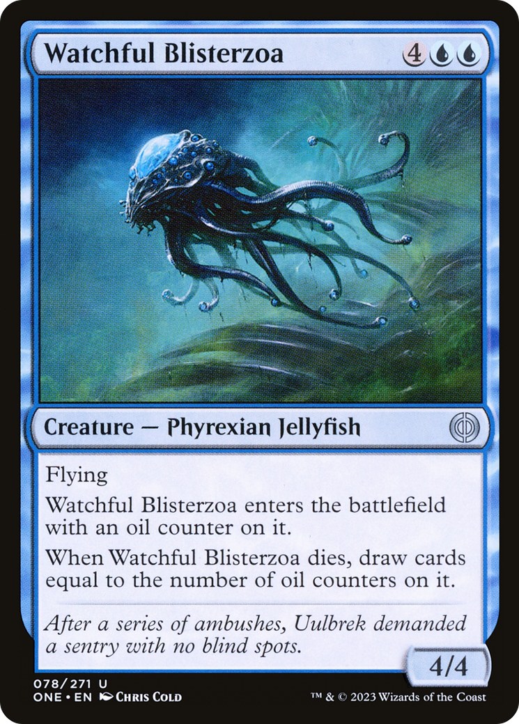 Watchful Blisterzoa [Phyrexia: All Will Be One] | Nerdhalla Games