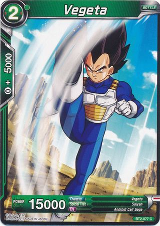 Vegeta [BT2-077] | Nerdhalla Games