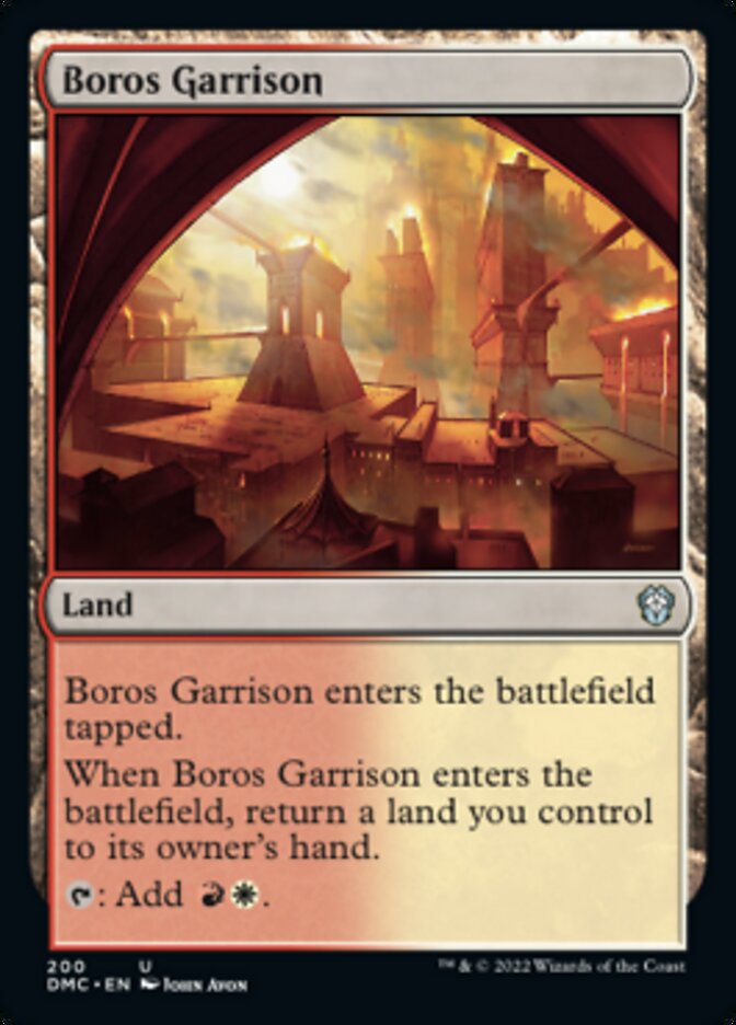 Boros Garrison [Dominaria United Commander] | Nerdhalla Games